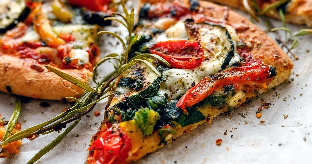 Italian Vegetarian Pizza Delights