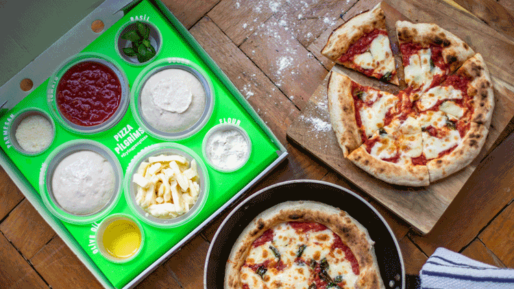 DIY Pizza Kits: Interactive Dining