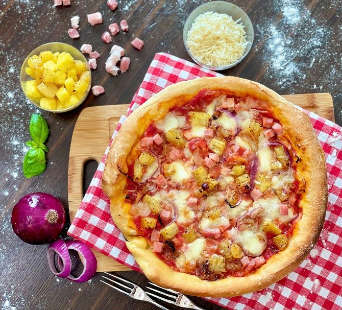 Authentic Italian Hawaiian Pizza Recipe