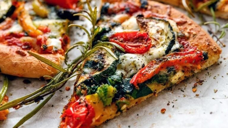 A Delicious Vegan Italian Pizza