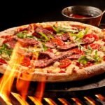 a grilled pizza showing the concept of how to grill pizza perfectly