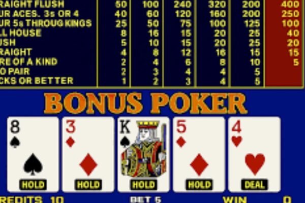 Clearing Bonuses with Video Poker Strategy